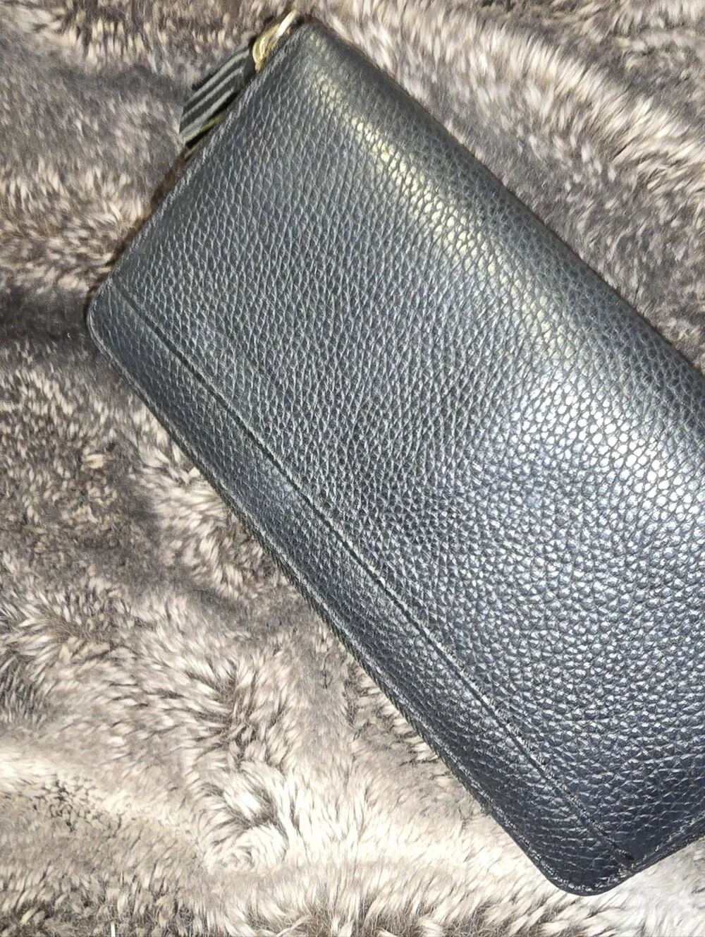 Kate Spade Black Tassel Leather Wallet
